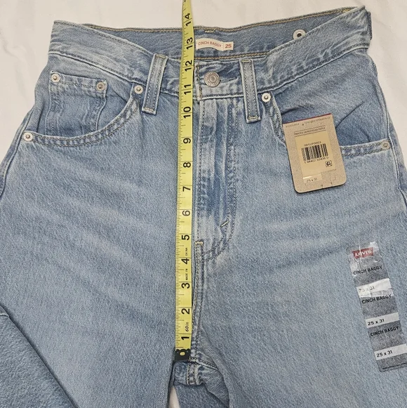 Levi's Cinch Baggy Jeans 25 - Picture 6 of 9